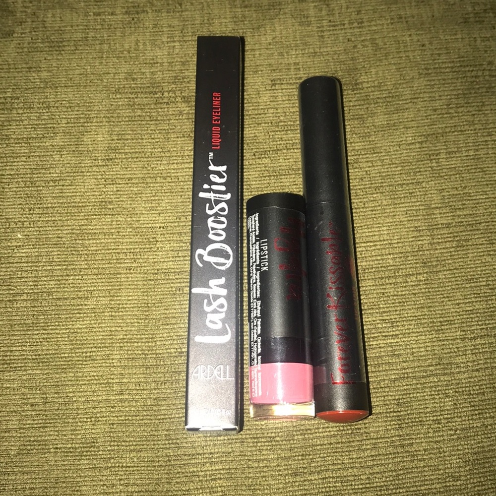 NWT Ardell eyeliner, lipstick and lip stain